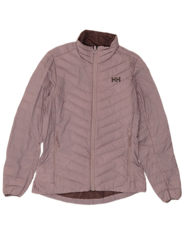 Damska ocieplana kurtka Helly Hansen UK 10, mała, fioletowa, poliamidowa
