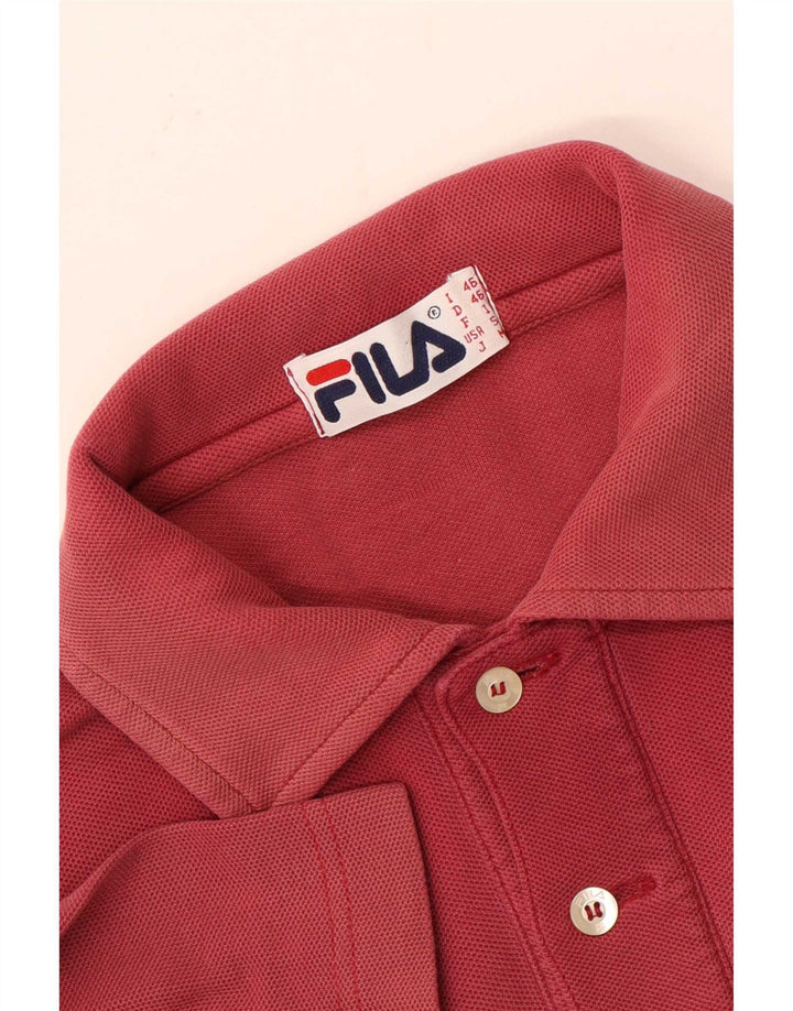 Męska koszulka polo Fila IT 46 Small Red