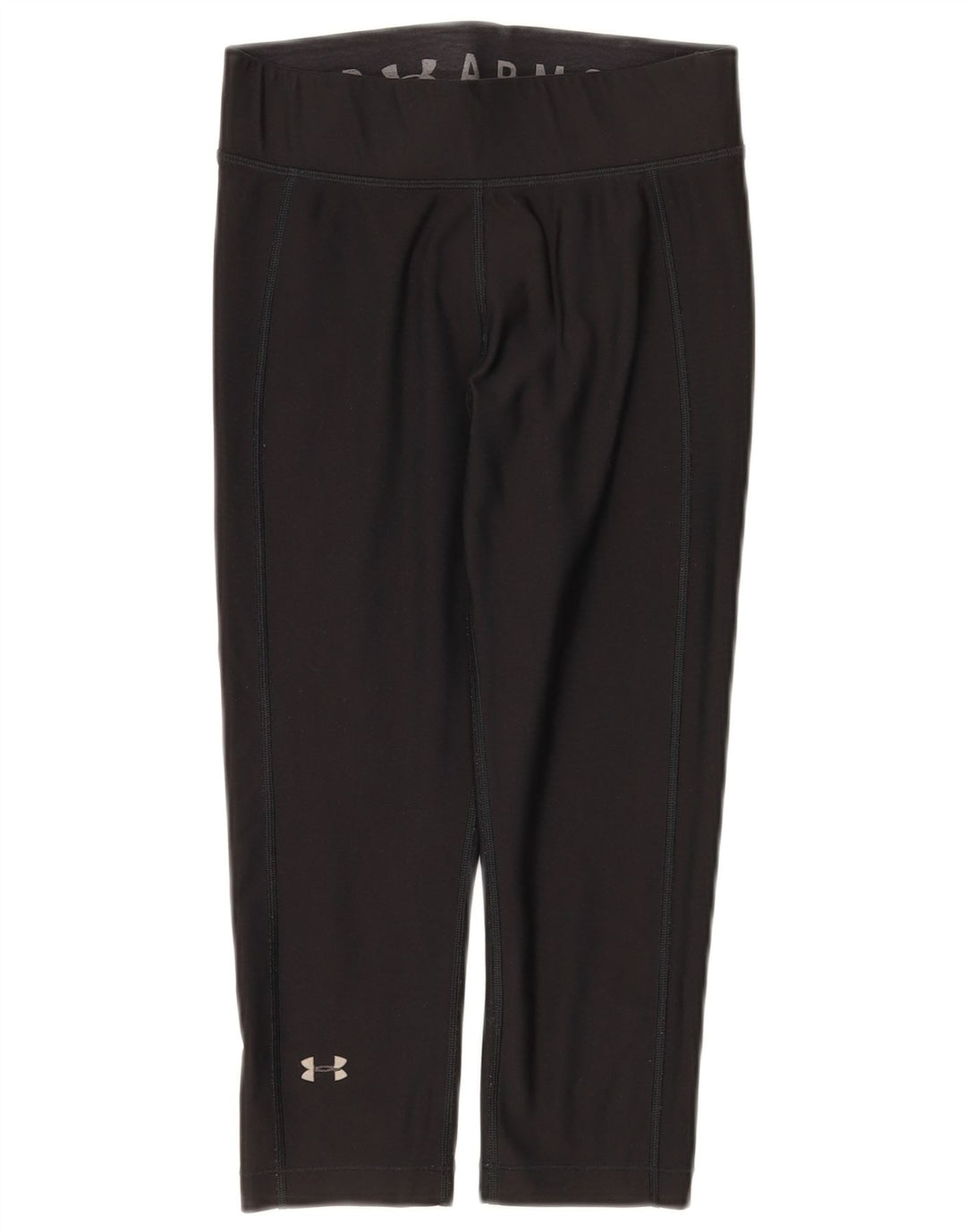 Damskie legginsy Capri Under Armour UK 10, małe, czarne