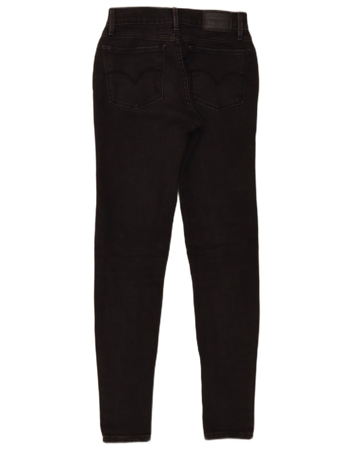 Damskie jeansy Levi's 710 Super Skinny W26 L30 Czarne
