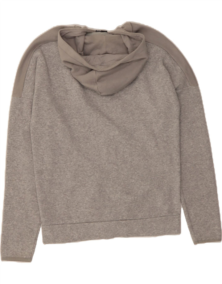 ADIDAS Mens Zip Hoodie Sweater Medium Grey Colourblock Polyester Vintage Adidas and Second-Hand Adidas from Messina Hembry 