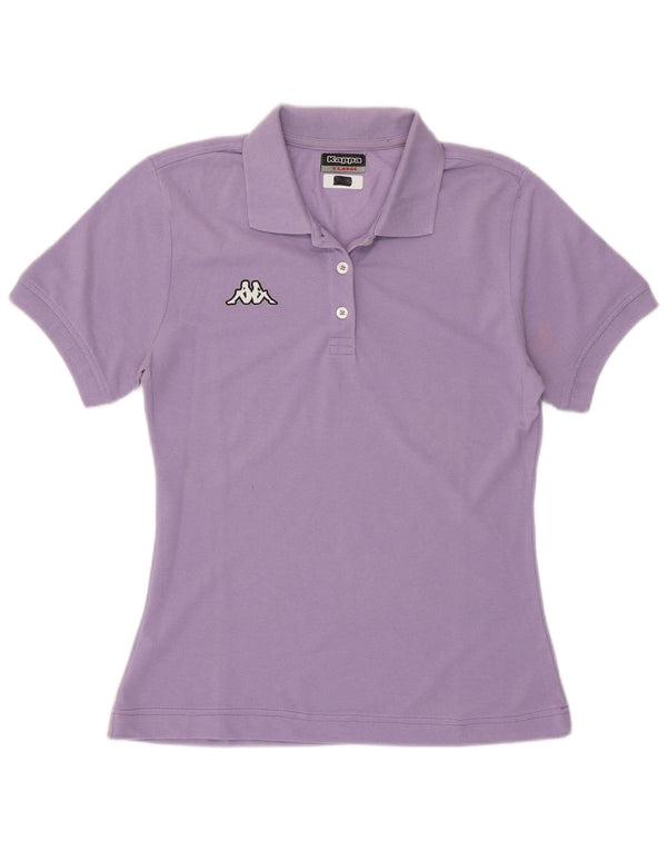 Damska koszulka polo Kappa UK 18 XL fioletowa
