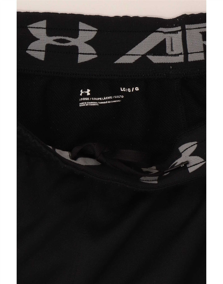Męskie spodenki sportowe Under Armour, duże, czarne