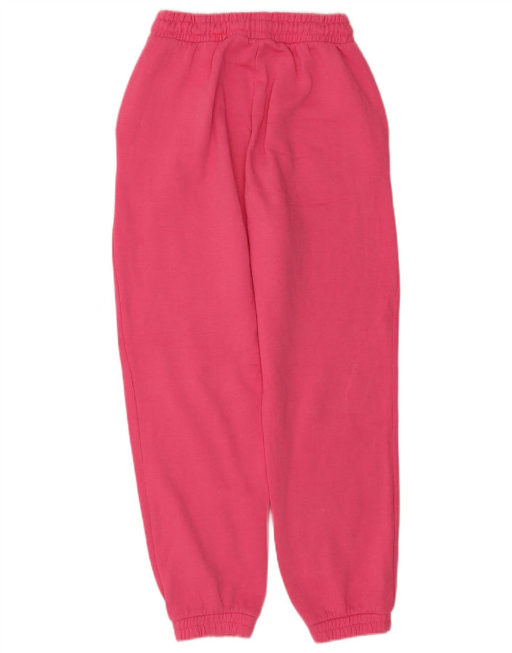 Damskie spodnie dresowe Zara Joggers UK 8 Small Pink Polyester