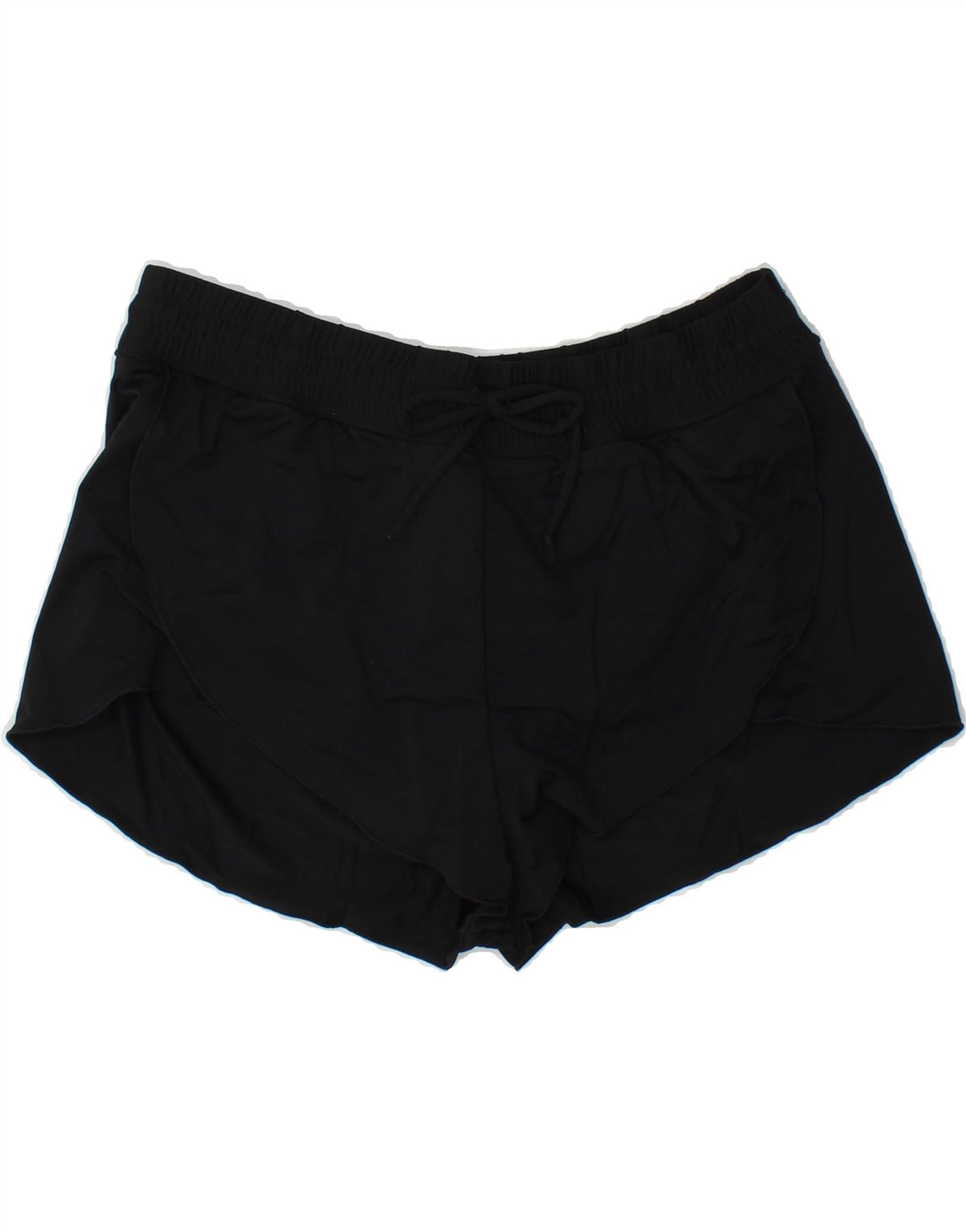 ATHLETA Womens Sport Shorts UK 14 Medium  Black Nylon Vintage Athleta and Second-Hand Athleta from Messina Hembry 