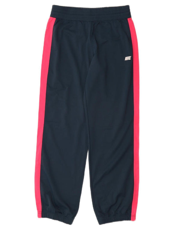 Spodnie dresowe Nike dziewczęce Joggery 13-14 lat XL, granatowe, bloki kolorów