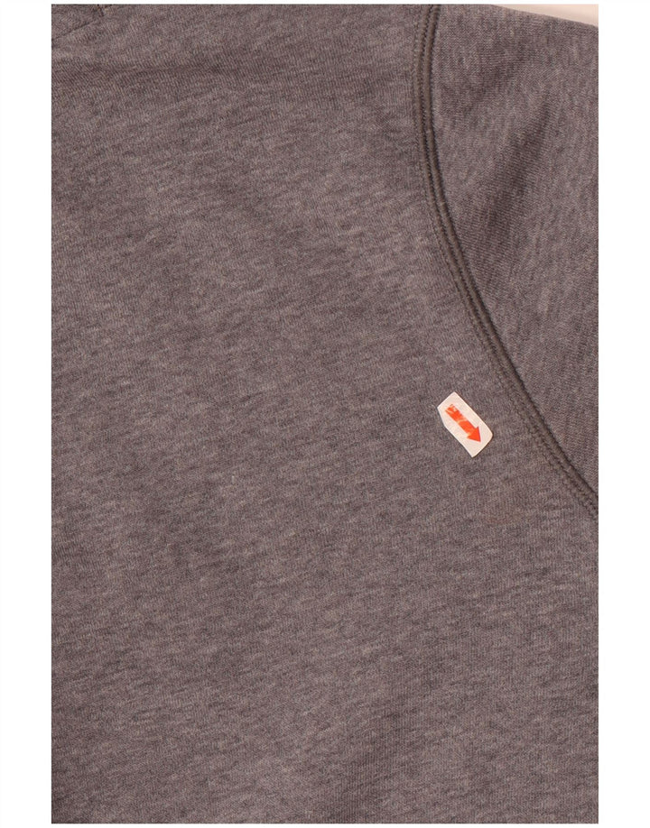 Męski sweter z kapturem Under Armour z grafiką, duży, szary, nakrapiany