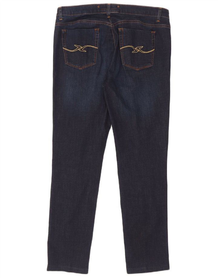 Jeansy damskie Trussardi W33 L30 granatowe