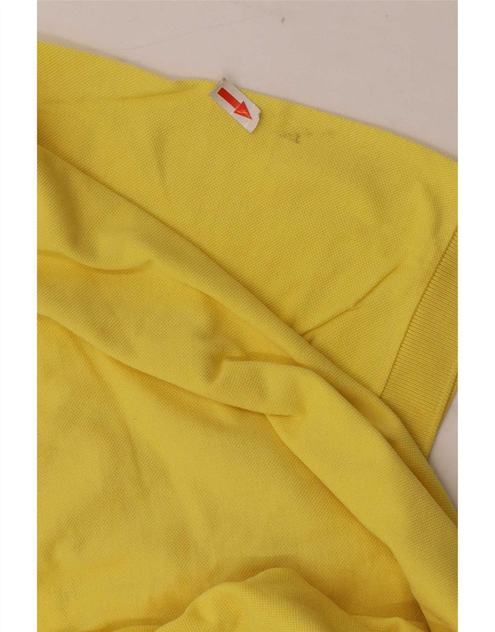 Męska koszulka polo Sergio Tacchini, 2XL, żółta, bawełniana