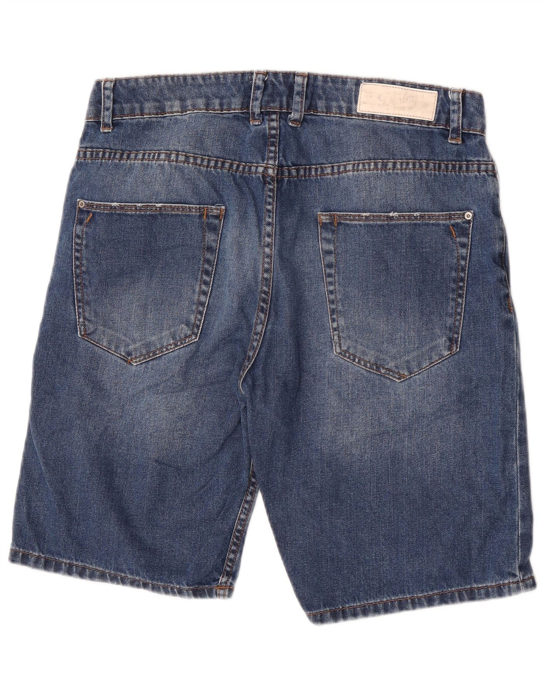 Męskie spodenki jeansowe Zara EU 42 Large W32, niebieska bawełna