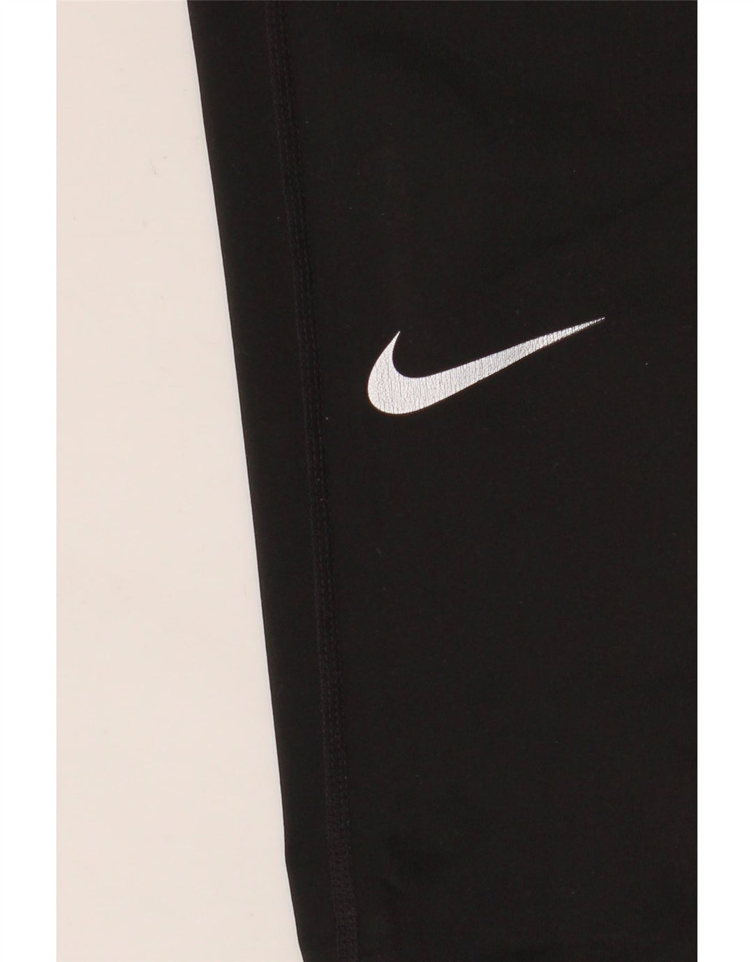 Damskie legginsy Nike Graphic UK 10, małe, czarne, poliestrowe