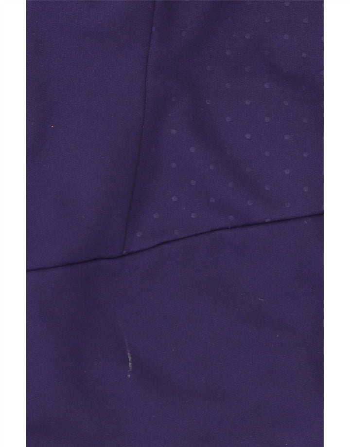 Damska kurtka dresowa Nike Therma-Fit UK 16, duża, fioletowa w cętki