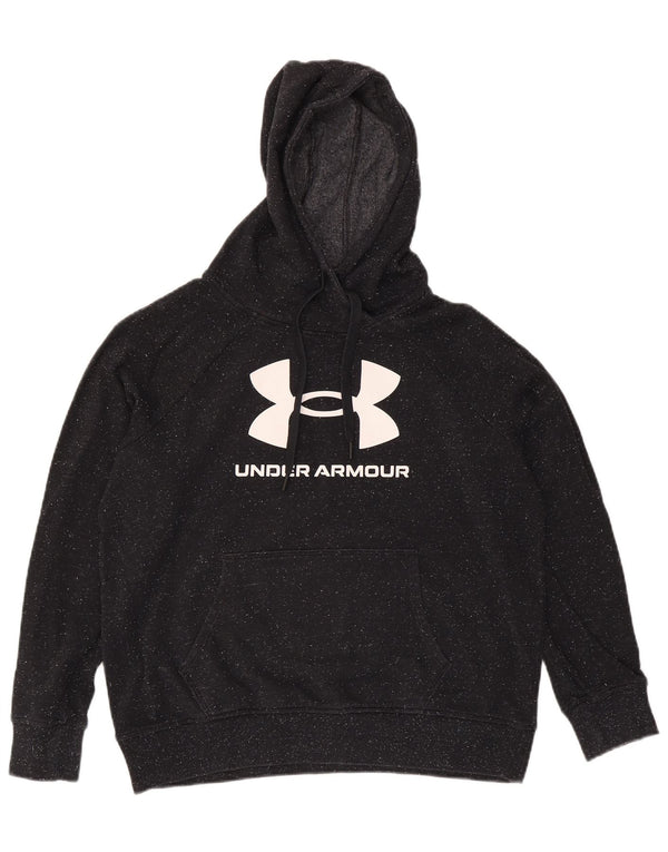 Damska bluza z kapturem Under Armour Graphic UK 14, średnia, czarna, nakrapiana