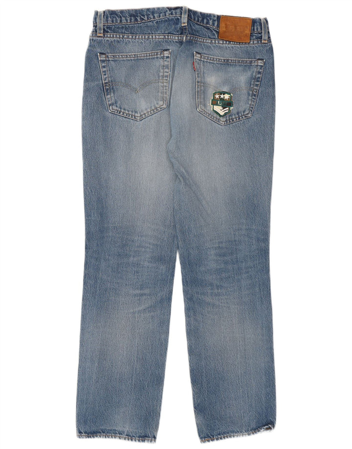 Męskie jeansy Levi's w trudnej sytuacji W32 L30, niebieska bawełna