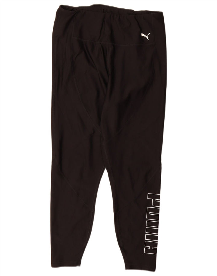 Damskie legginsy z grafiką PUMA UK 14, duże, czarne