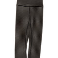 Legginsy dziewczęce Lululemon 7-8 lat, nylonowe czarne paski