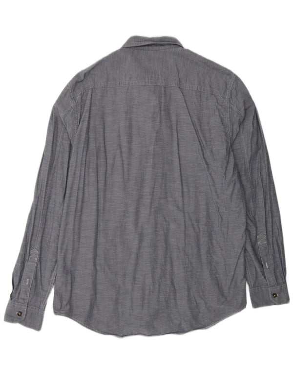 Koszula męska TIMBERLAND Slim Fit XL, szara, bawełniana