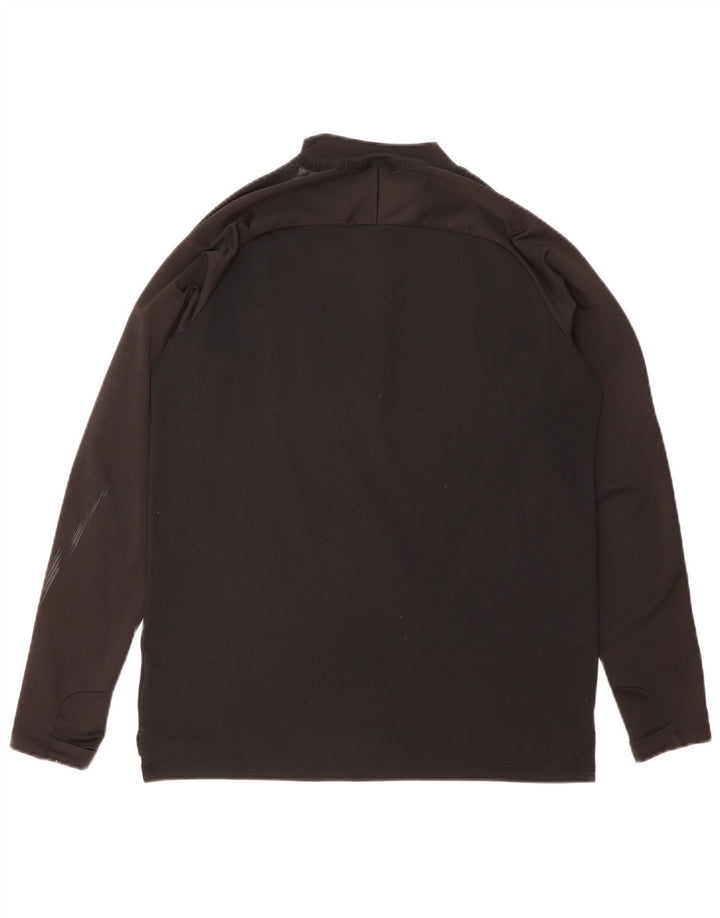 Męski dres Nike Dri Fit Graphic Pullover Top w kolorze średniej czerni