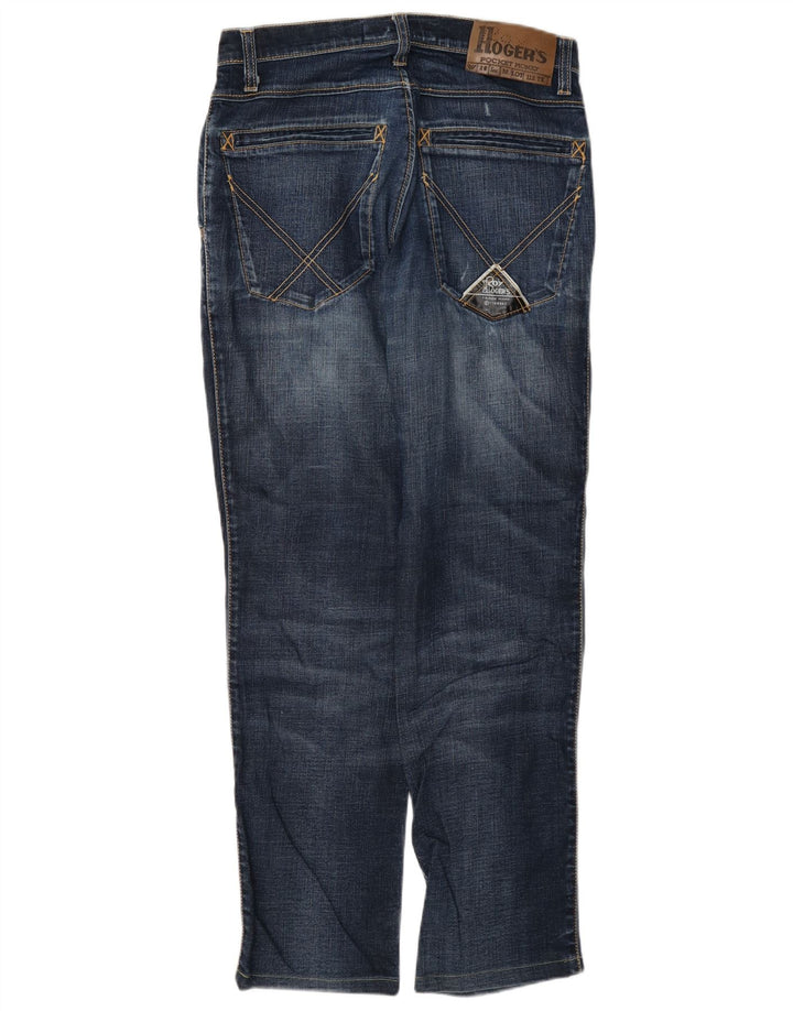 Damskie jeansy slim Roy Rogers W29 L30 Niebieskie bawełniane