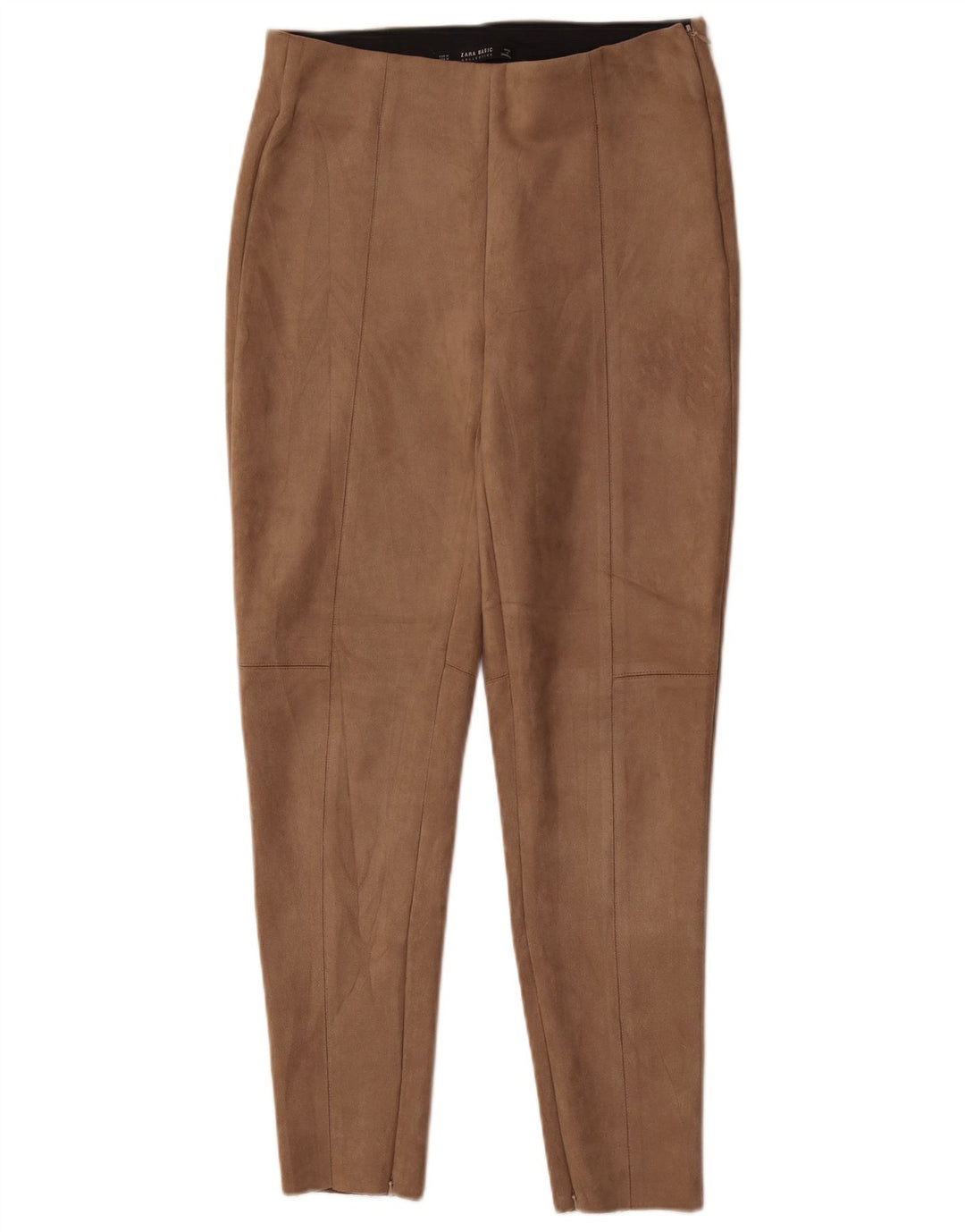 Spodnie damskie Zara Skinny Medium W28 L28 brązowe