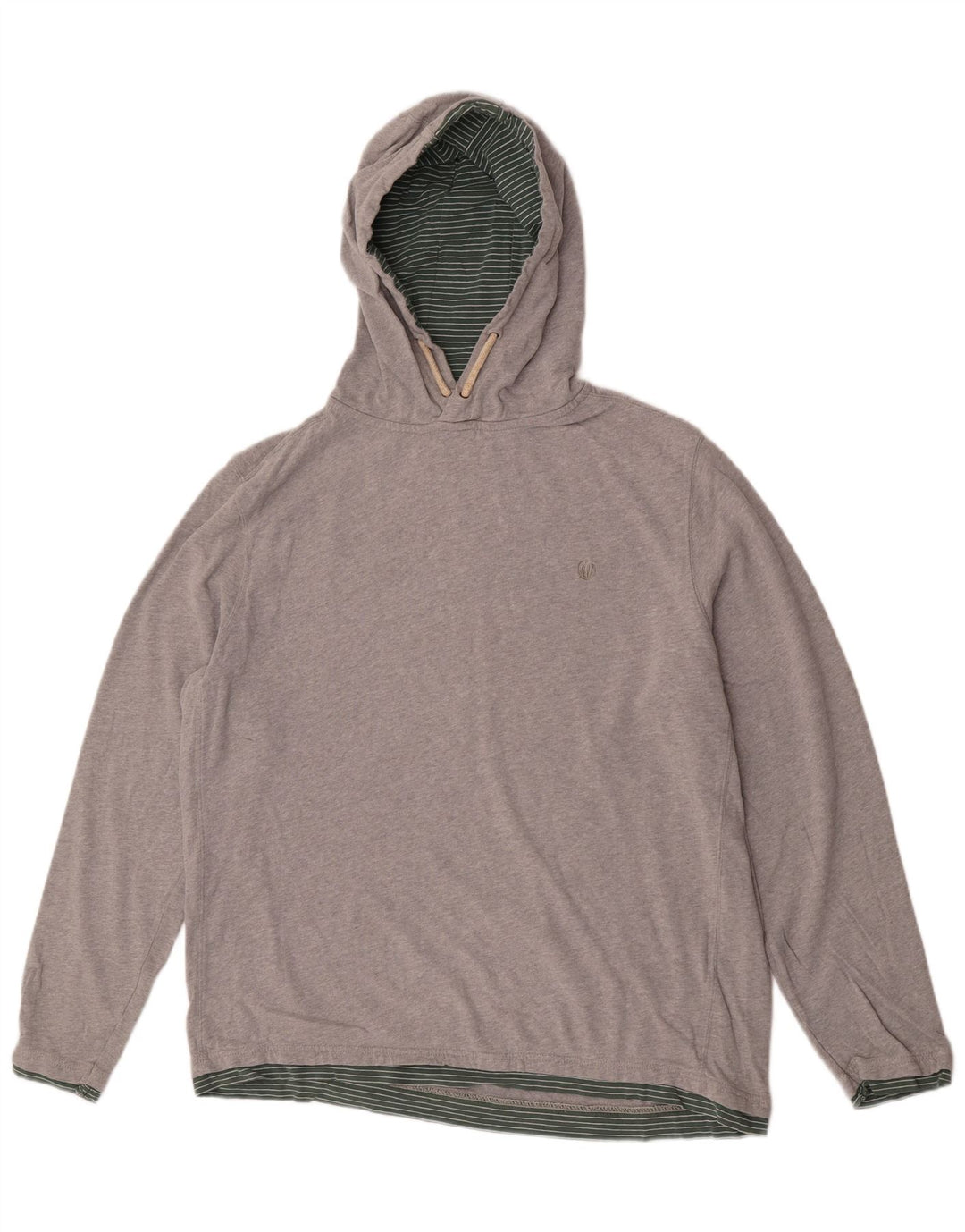 Męski sweter z kapturem Fat Face XL, szary, bawełniany