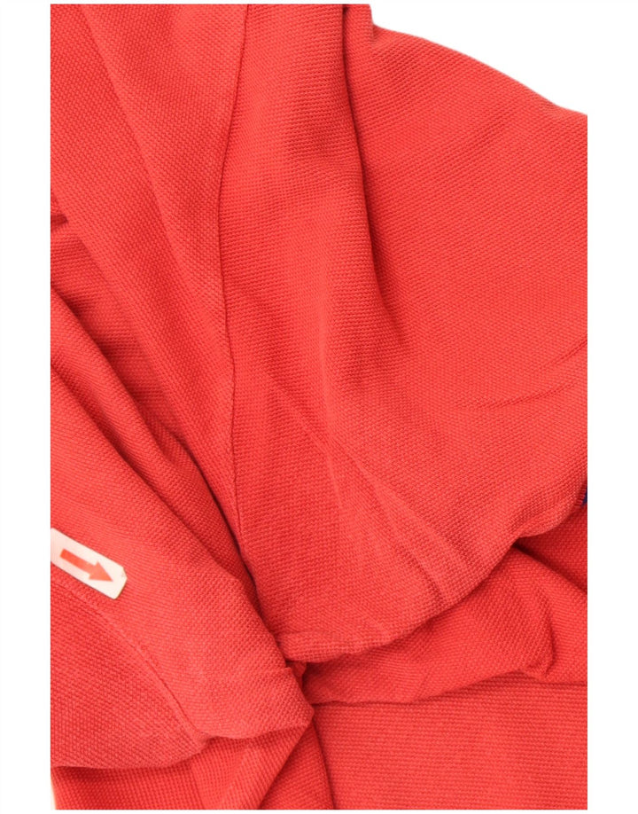 Męska koszulka polo Fred Perry, bawełniana, w kolorze średnio czerwonym