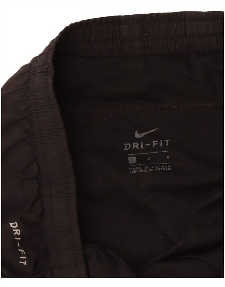 Damskie spodenki sportowe NIKE Dri Fit UK 14, duże, czarne, poliestrowe