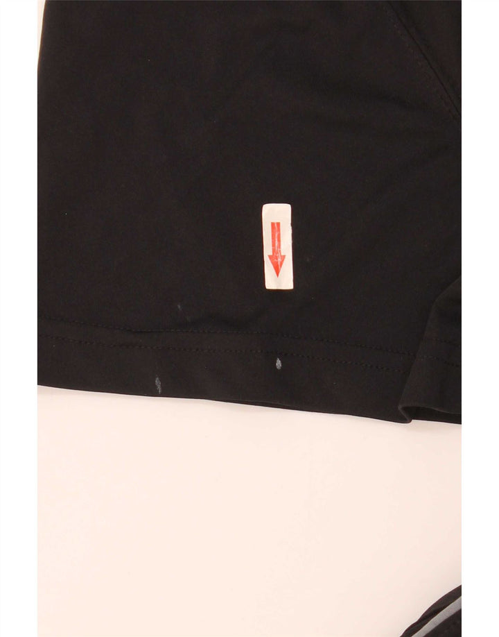 Męski T-shirt Nike Dri Fit, duży, czarny, poliestrowy