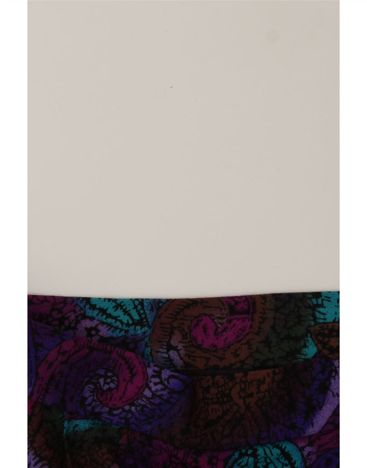 VINTAGE Womens A-Line Skirt W26 Small Multicoloured Paisley Vintage Vintage and Second-Hand Vintage from Messina Hembry 