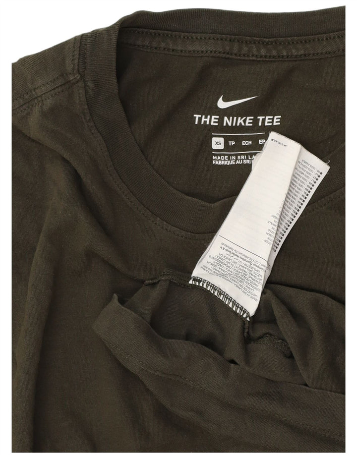 T-shirt męski Nike Top XS, bawełniany khaki