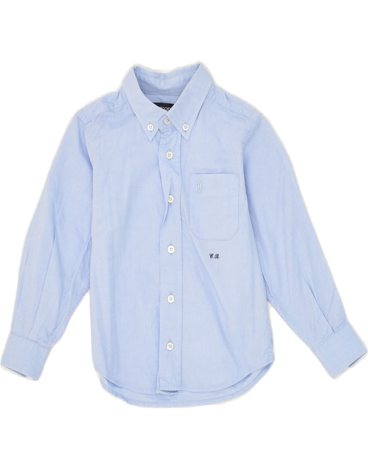 JECKERSON Boys Shirt 2-3 Years Blue Vintage Jeckerson and Second-Hand Jeckerson from Messina Hembry 