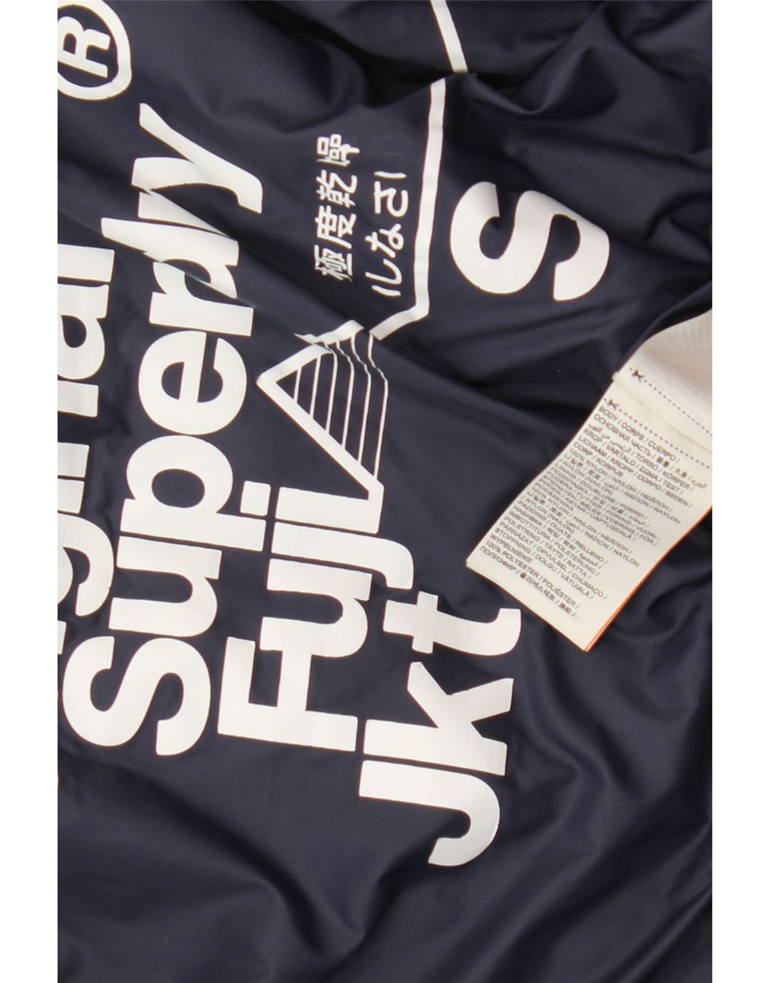 Damska ocieplana kurtka SUPERDRY UK 10, mała niebieska, poliester