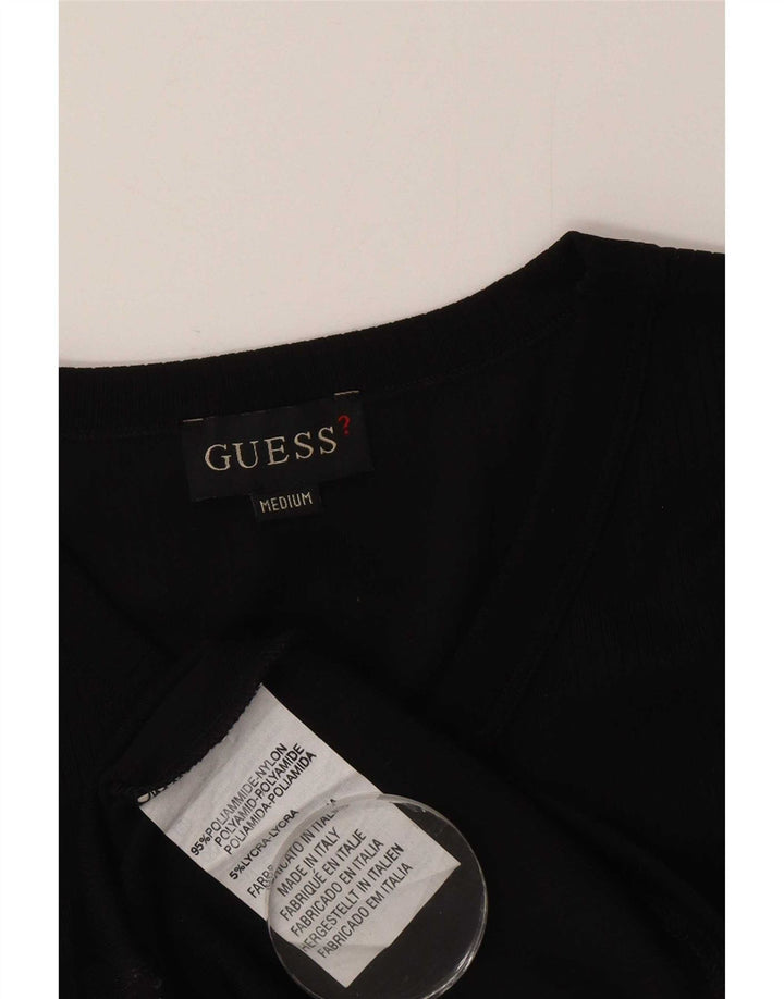 Koszulka męska Guess Top, średni czarny nylon