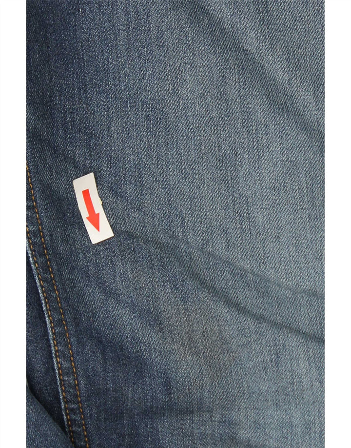Męskie jeansy Levi's 511 Slim W34 L32 Niebieska bawełna