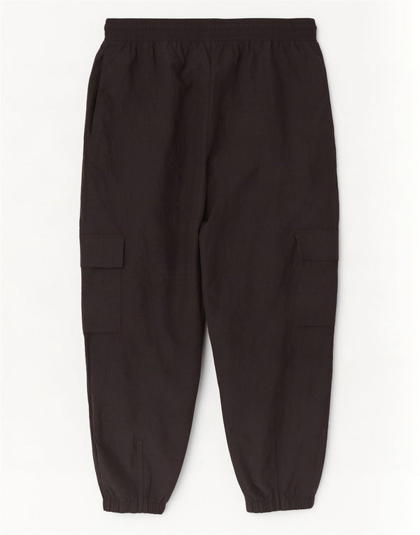 Damskie spodnie dresowe Adidas Cargo Joggers UK 24/26 2XL Czarne