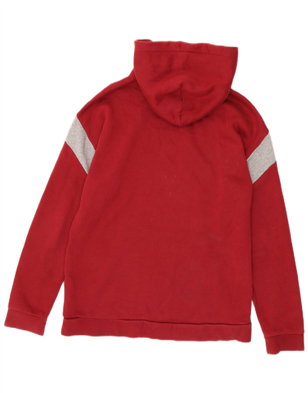 Męska bluza z kapturem Nike, średnia czerwona, bawełniana