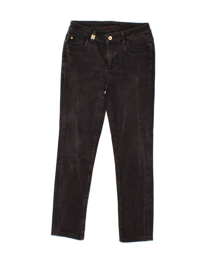 TRUSSARDI Womens Slim Jeans W27 L26  Black Vintage Trussardi and Second-Hand Trussardi from Messina Hembry 