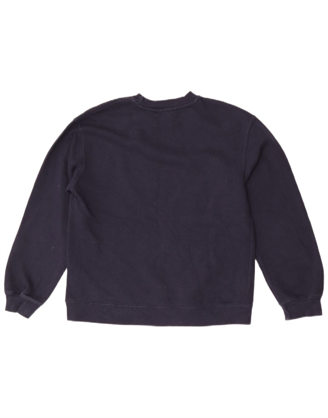 Zara Męska bluza dresowa, mała, granatowa, bawełniana