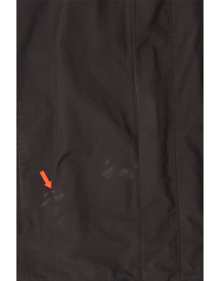 JACK WOLFSKIN Womens Rain Jacket UK 44/48 XL Black Polyester Vintage Jack Wolfskin and Second-Hand Jack Wolfskin from Messina Hembry 