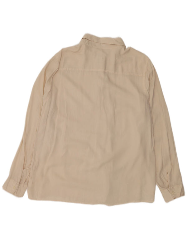 Damska koszula oversize ORVIS UK 18/20 XL Off White Silk