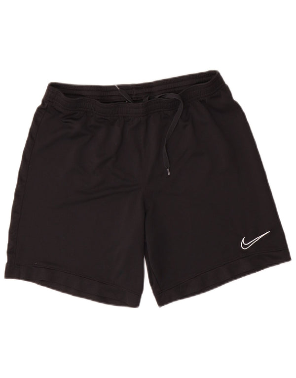 Męskie spodenki sportowe Nike Dri Fit, duże, czarne, poliestrowe