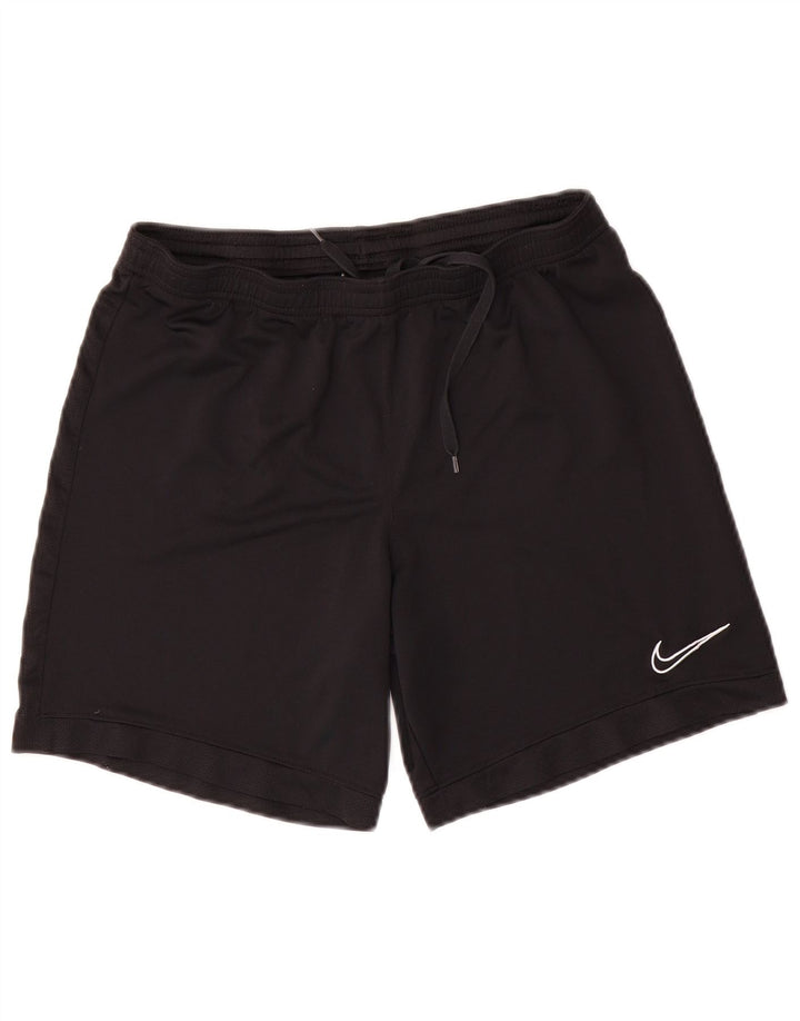 Męskie spodenki sportowe Nike Dri Fit, duże, czarne, poliestrowe