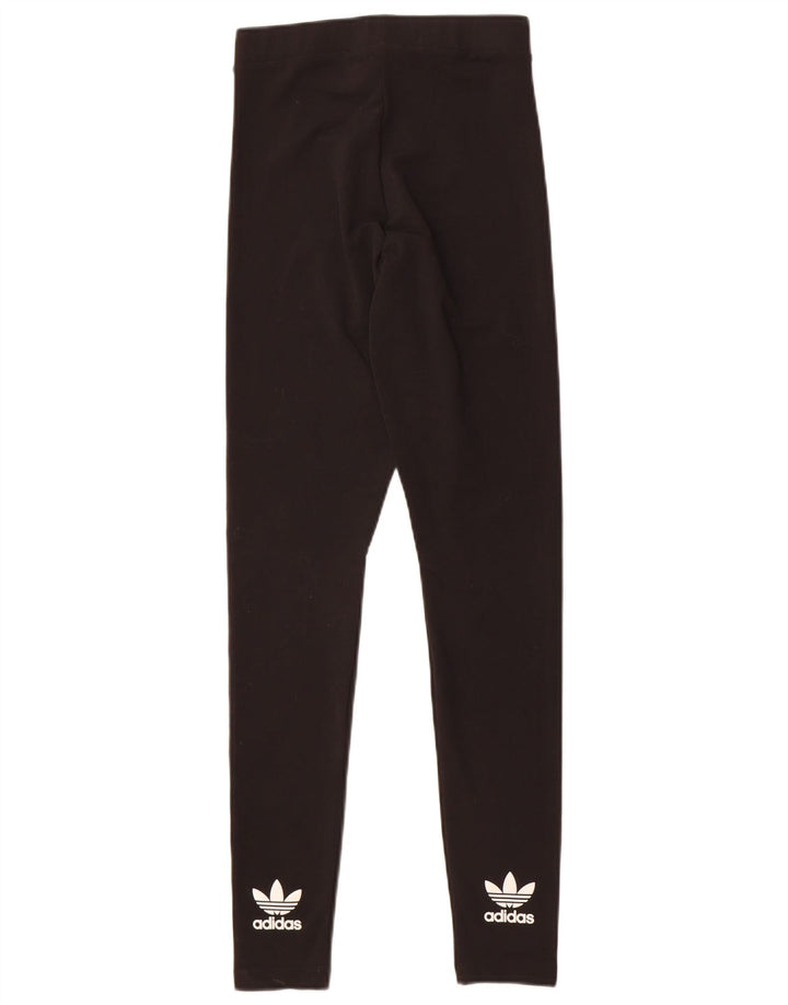 Legginsy damskie Adidas UK 6 XS, czarny poliester