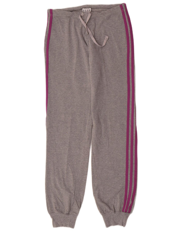 Damskie spodnie dresowe Adidas Joggers UK 12 Medium Grey Cotton