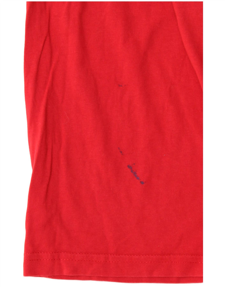 Męski T-shirt z grafiką Fila Top XS Czerwony