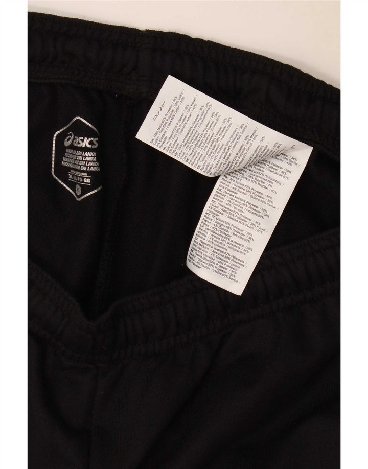 Męskie spodnie dresowe Asics z grafiką XL, czarny poliester