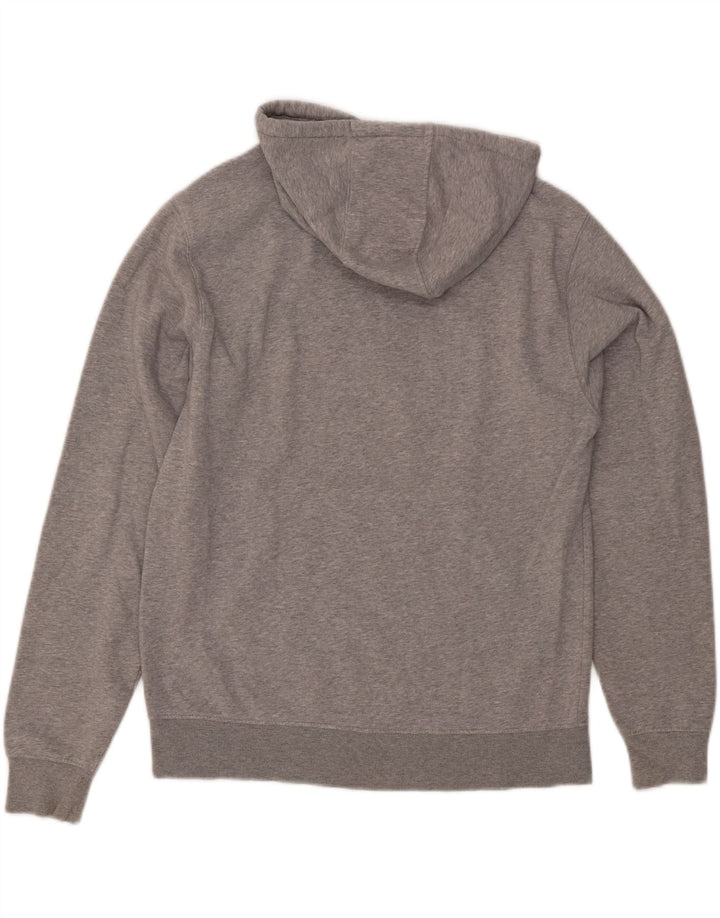 Męski sweter z kapturem DICKIES z grafiką, średnioszary, bawełniany w cętki