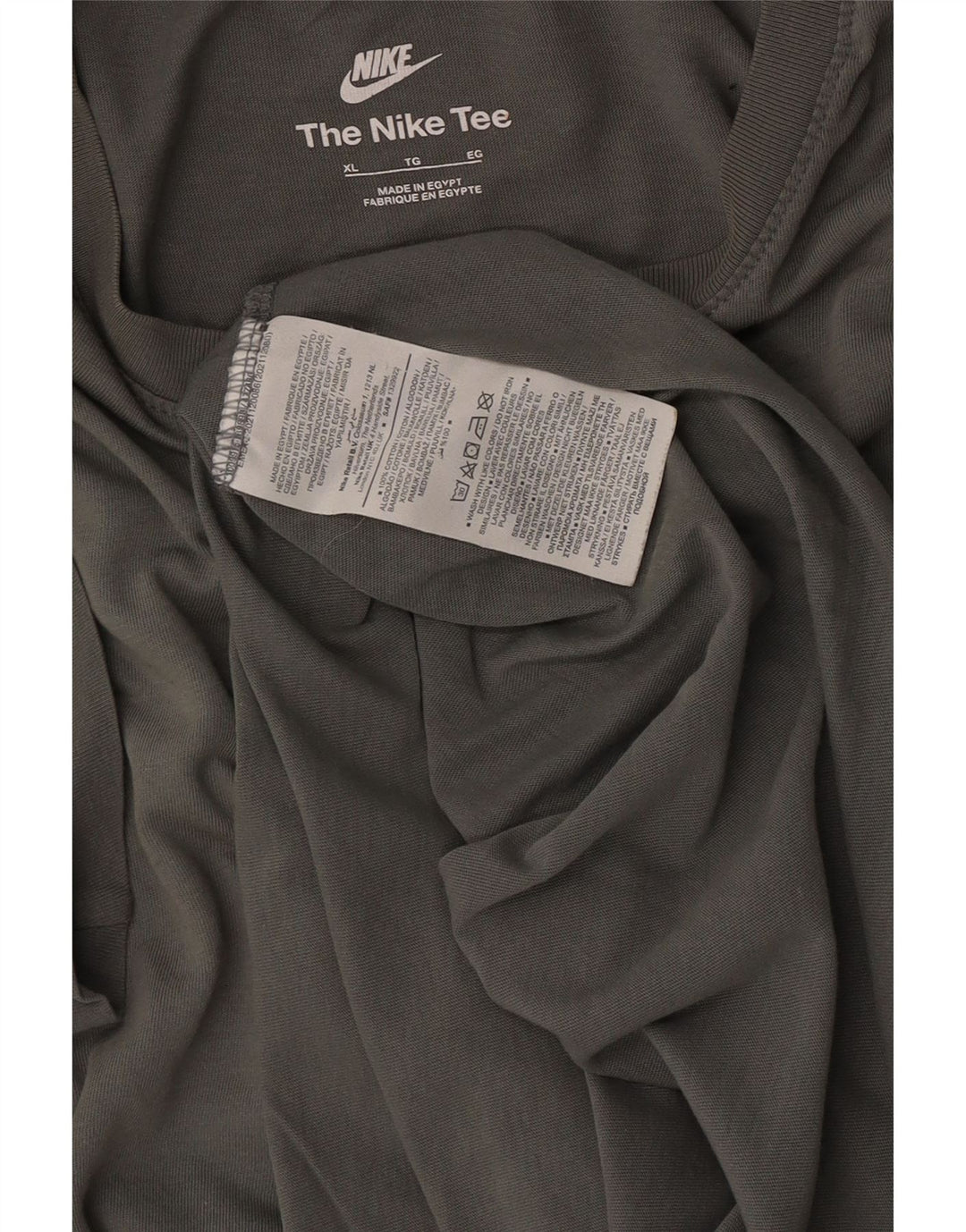 T-shirt męski Nike XL, zielony, bawełniany