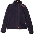 Damska wiatrówka Superdry Windcheater UK 10, mała, granatowa, nylonowa