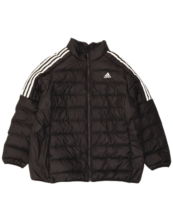 Damska kurtka Adidas Loose Fit Padded Jacket UK 20/22 XL Czarny poliester sportowy